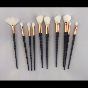 Unicorn makeup brushes